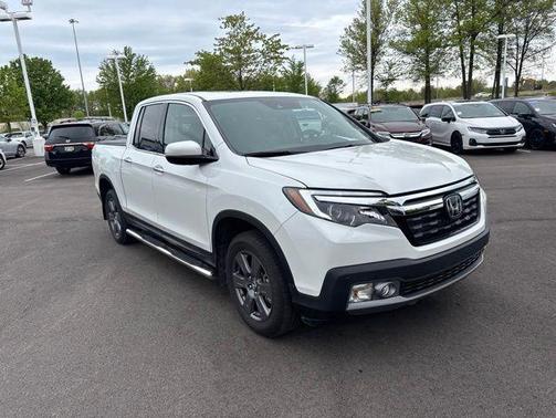 Platinum White Pearl 2020 Honda Ridgeline RTL-E