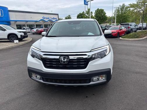 Platinum White Pearl 2020 Honda Ridgeline RTL-E