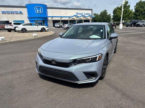Sonic Gray Pearl 2024 Honda Civic EX