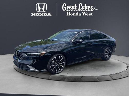 Crystal Black Pearl 2025 Honda Accord Hybrid Touring
