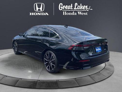 Crystal Black Pearl 2025 Honda Accord Hybrid Touring