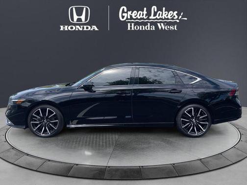 Crystal Black Pearl 2025 Honda Accord Hybrid Touring