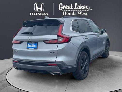 Lunar Silver Metallic 2024 Honda CR-V Hybrid Sport Touring AWD