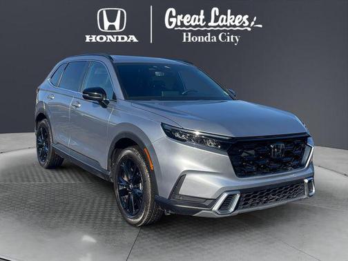 Lunar Silver Metallic 2024 Honda CR-V Hybrid Sport Touring AWD