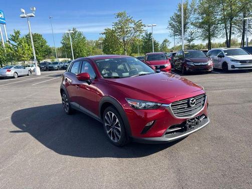 Soul Red Crystal Metallic 2019 Mazda CX-3 Touring