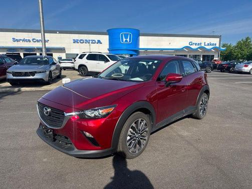 Soul Red Crystal Metallic 2019 Mazda CX-3 Touring