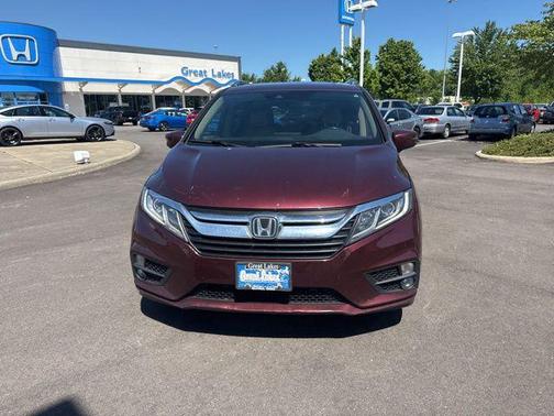 Deep Scarlet Pearl 2018 Honda Odyssey EX-L