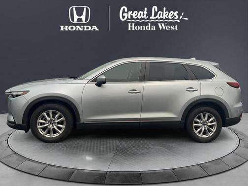 Sonic Silver Metallic 2017 Mazda CX-9 Sport