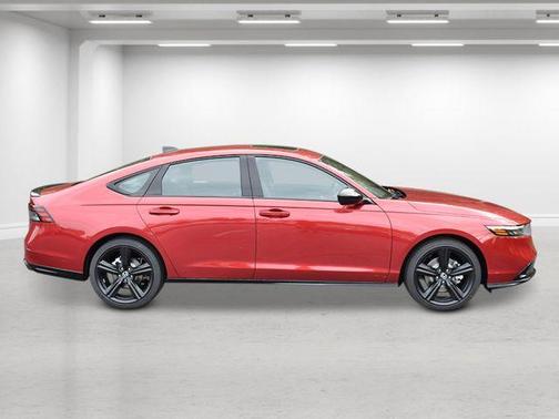 Radiant Red Metallic 2026 Honda Accord Hybrid Sport-L