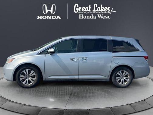 Alabaster Silver Metallic 2014 Honda Odyssey EX