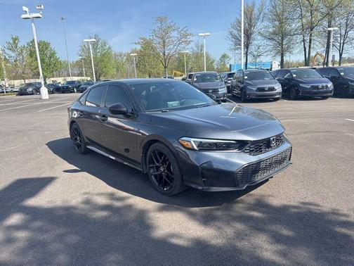 Meteorite Gray Metallic 2025 Honda Civic Sport