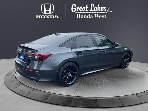 Meteorite Gray Metallic 2025 Honda Civic Sport
