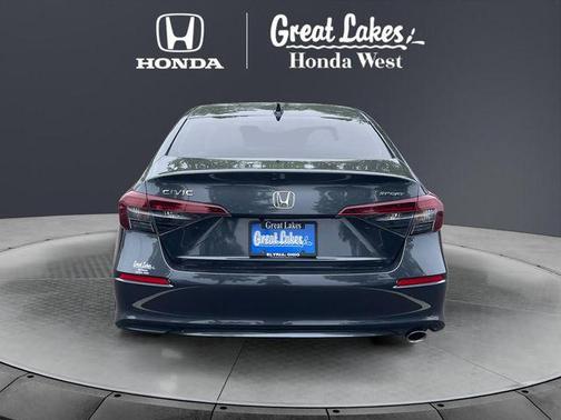 Meteorite Gray Metallic 2025 Honda Civic Sport