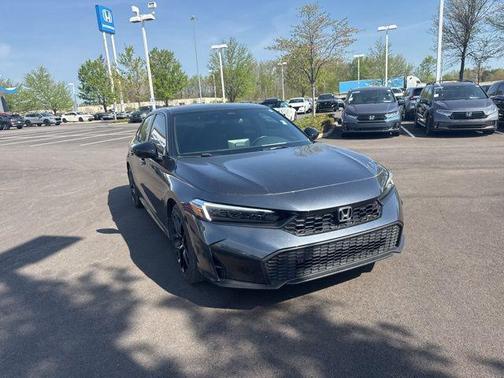 Meteorite Gray Metallic 2025 Honda Civic Sport