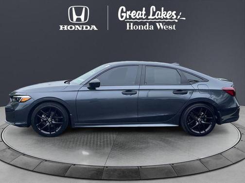 Meteorite Gray Metallic 2025 Honda Civic Sport