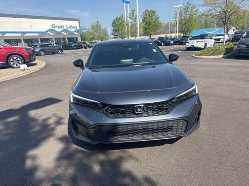 Meteorite Gray Metallic 2025 Honda Civic Sport