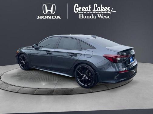 Meteorite Gray Metallic 2025 Honda Civic Sport