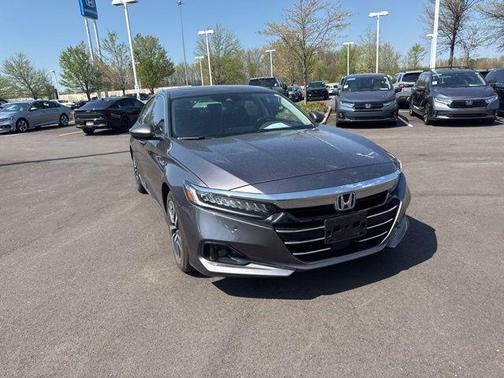 Modern Steel Metallic 2022 Honda Accord Hybrid EX-L