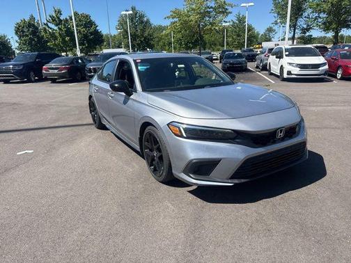 Lunar Silver Metallic 2023 Honda Civic Sport