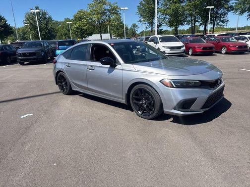 Lunar Silver Metallic 2023 Honda Civic Sport