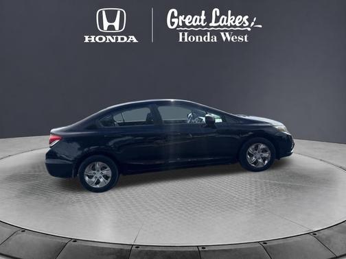 Crystal Black Pearl 2014 Honda Civic LX