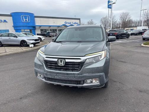Forest Mist Metallic 2018 Honda Ridgeline RTL-E