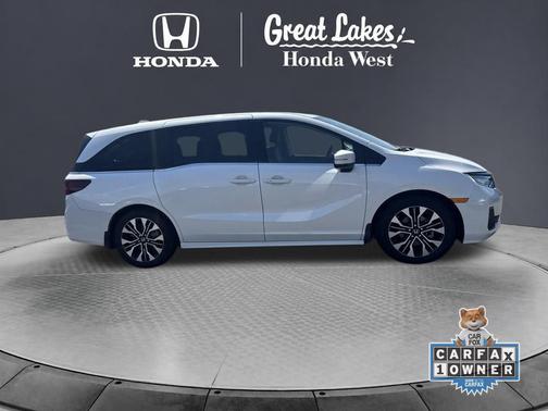 Platinum White Pearl 2025 Honda Odyssey Elite