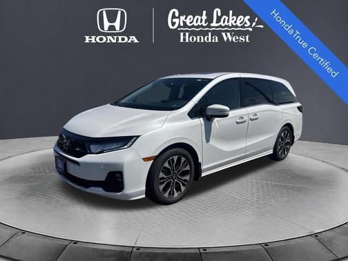 Platinum White Pearl 2025 Honda Odyssey Elite