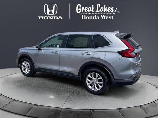 Solar Silver Metallic 2025 Honda CR-V LX AWD
