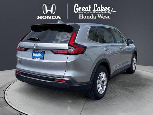 Solar Silver Metallic 2025 Honda CR-V LX AWD