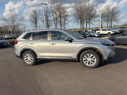 Solar Silver Metallic 2025 Honda CR-V LX AWD