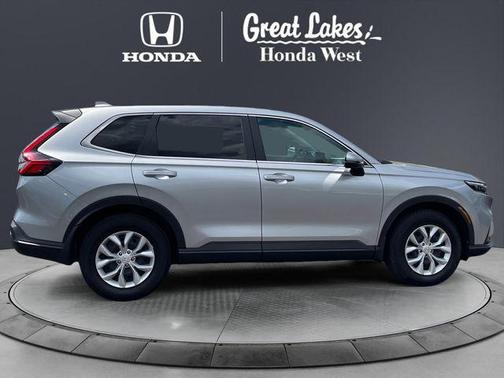 Solar Silver Metallic 2025 Honda CR-V LX AWD