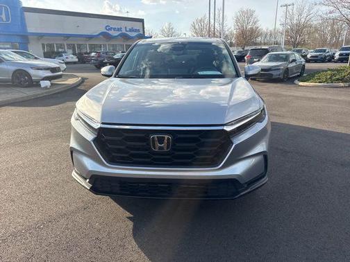 Solar Silver Metallic 2025 Honda CR-V LX AWD