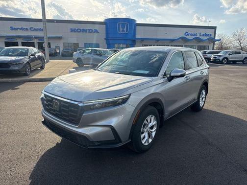 Solar Silver Metallic 2025 Honda CR-V LX AWD