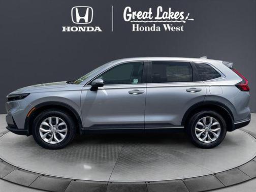 Solar Silver Metallic 2025 Honda CR-V LX AWD