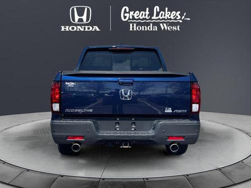 Obsidian Blue Pearl 2022 Honda Ridgeline RTL-E