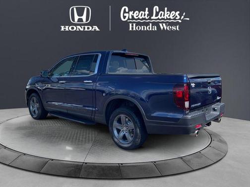 Obsidian Blue Pearl 2022 Honda Ridgeline RTL-E