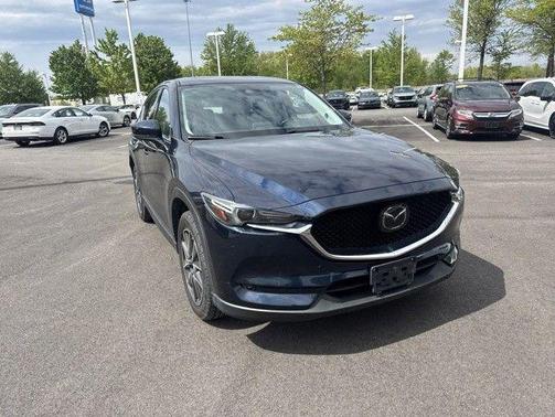 Deep Crystal Blue Mica 2017 Mazda CX-5 Grand Touring