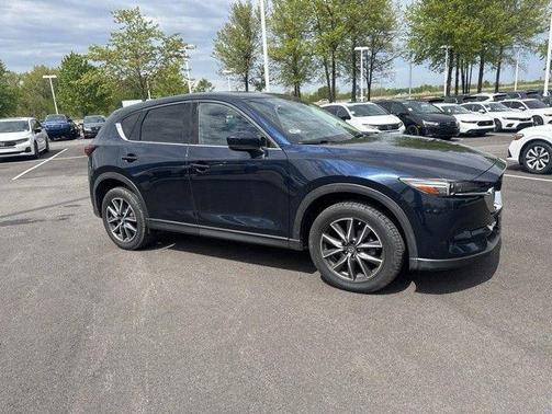 Deep Crystal Blue Mica 2017 Mazda CX-5 Grand Touring