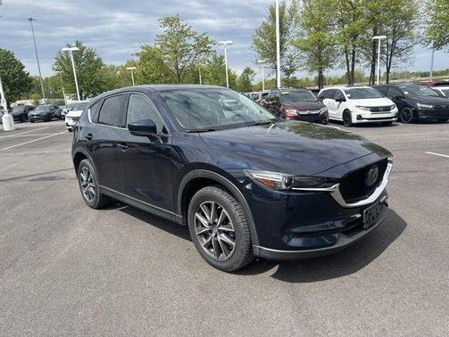 Deep Crystal Blue Mica 2017 Mazda CX-5 Grand Touring