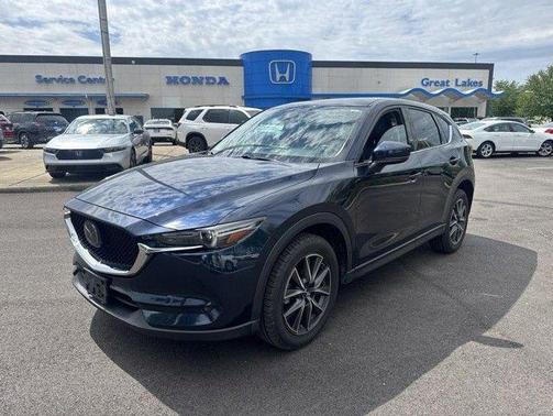 Deep Crystal Blue Mica 2017 Mazda CX-5 Grand Touring