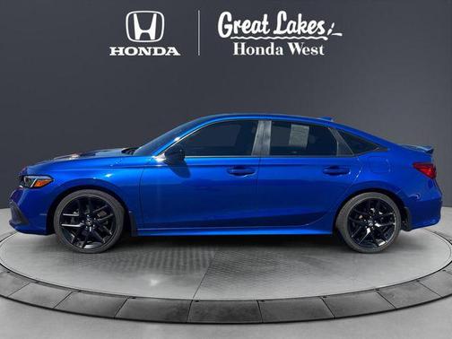 Aegean Blue Metallic 2024 Honda Civic Si Base