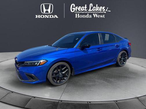 Aegean Blue Metallic 2024 Honda Civic Si Base