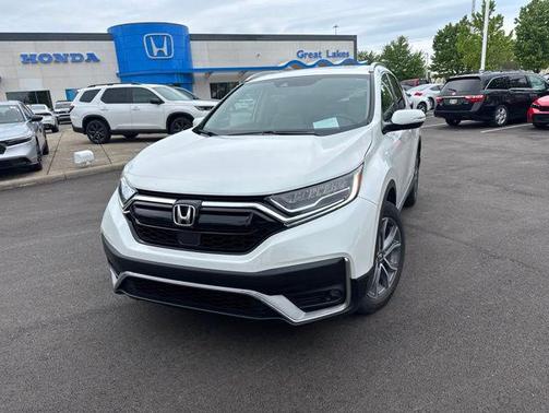 Platinum White Pearl 2021 Honda CR-V AWD Touring
