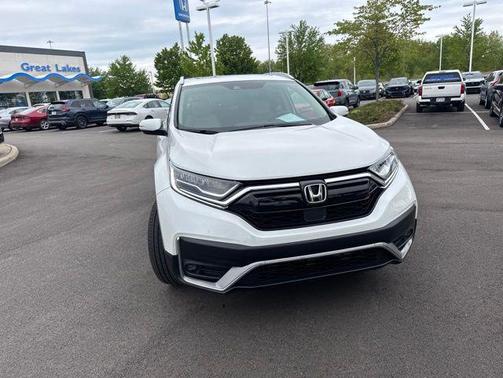Platinum White Pearl 2021 Honda CR-V AWD Touring