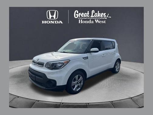 Clear White 2019 Kia Soul Base