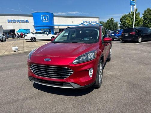 Red Metallic 2021 Ford Escape Titanium