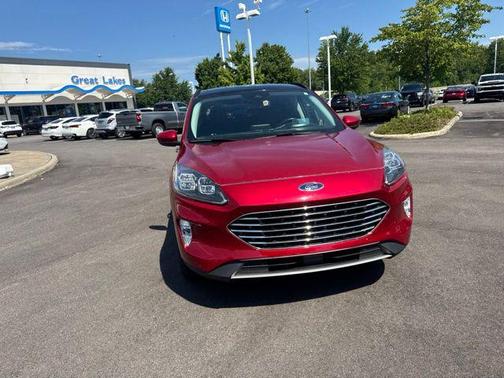 Red Metallic 2021 Ford Escape Titanium