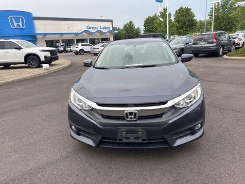 Modern Steel Metallic 2018 Honda Civic EX-L