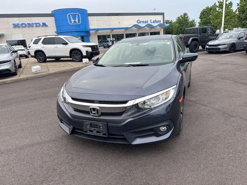 Modern Steel Metallic 2018 Honda Civic EX-L